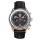 Tag Heuer Carrera Chronograph 43 Swiss Quartz Réplique Montre Cadran Noir Bracelet Cuir