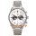 Tag Heuer Carrera Chronograph 43 Swiss Quartz Réplique Montre Cadran Blanc Bracelet Acier 