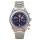 Tag Heuer Carrera Chronograph 43 Swiss Quartz Réplique Montre Cadran Bleu Bracelet Acier 