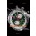 Montre Tag Heuer Carrera Swiss Mouvement à Quartz Réplique montre en cadran vert - Bracelet en cuir noir