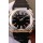 Montre Bvlgari Octo Roma Edition 1:1 Réplique Miroir dans un boîtier en acier 904L - Cadran noir - Bracelet en cuir