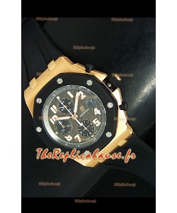 Audemars Piguet Royal Oak Offshore Montre Suisse Or Rose REPRODUCTION EXACTE