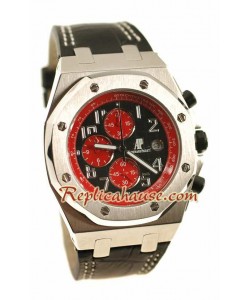 Audemars Piguet Royal Oak Offshore Suisse Quartz Black Dial Montre