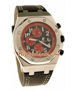 Audemars Piguet Royal Oak Offshore Bracelet en Cuir Quartz Montre