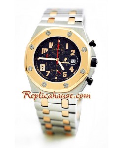 Audemars Piguet Royal Oak Offshore Suisse Quartz 18K d' or Plated Montre