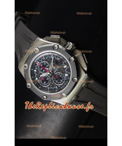 Réplique de montre Royal Oak Offshore Michael Schumacher en titane Ultimate Audemars Piguet en titane - Mouvement 3126