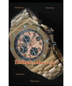 Montres THEMES Royal Oak Offshore Audemars Piguet Boîtier or rose 