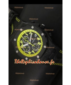 Réplique de montre Royal Oak Offshore Audemars Piguet en carbone forgé - Montre miroir Édition ultime 1:1
