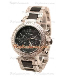 Cartier Pasha Seatimer Diamonds Montre Replique Suisse