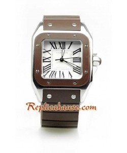 Cartier Santos 100 Suisse Femmes Montre Replique