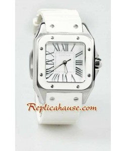 Cartier Santos 100 Suisse Femmes Montre Replique