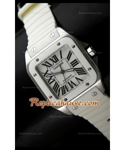 Cartier Santos 100 Swiss Replica Montre – 39 mm