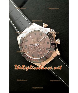 Rolex Daytona Monobloc Cerachrome Everose Montre Suisse - 1:1 Mirror Replica