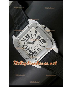Cartier Santos 100 Montre Taille Moyenne - 1:1 Ultimate Replica Montre