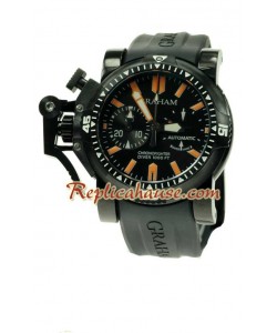 Graham Oversize Chronofighter Divers Montre Suisse Replique - PVD