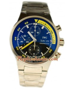 IWC Aquatimer Chrono automatique Montre Suisse Replique