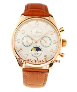 IWC Portuguese Perpetual Calander Montre Suisse Replique