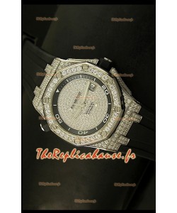 Montre Audemars Piguet Royal Oak Offshore Diver - Édition Iced Out