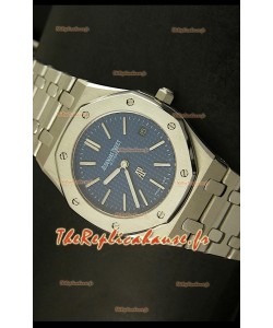Réplique de montre suisse ultra fine Audemars Piguet Royal Oak avec cadran bleu