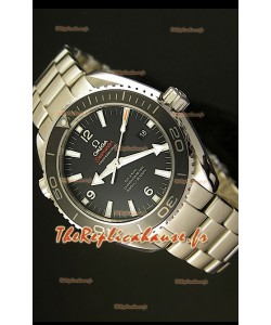 Montre suisse en CÉRAMIQUE 45mm Omega Seamaster Planet Ocean - Réplique miroir 1:1