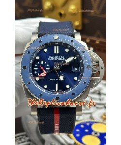 Montre Panerai Submersible PAM01507 GMT Luna Rossa Titanio Super Clone