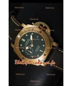 Panerai Luminor Submersible PAM382 en bronze - Réplique de montre ultime 1:1