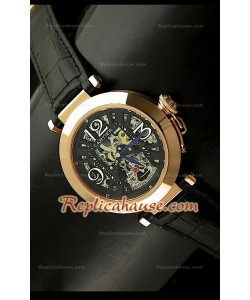 Cartier Pasha Skeleton Montre Femmes de Cadran en Or