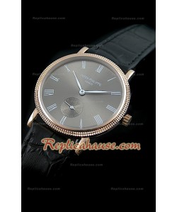 Patek Philippe Calatrava Montre Réplique Japonaise Or Rose