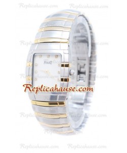 Piaget Tonneau Limelight Two Tone Diamonds Montre