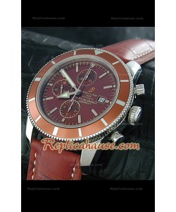 Breitling SuperOcean Swiss Montre en Marron 