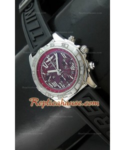 Breitling Chronomat B01 Swiss Montreavec Cadran de Vin - 1:1 Mirror Replica