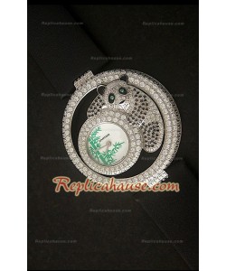 Le Cirque Animalier de Cartier Swiss Replica Watch with Genuine Swarovski Crystals