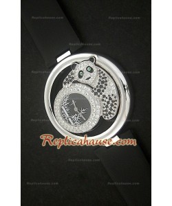Le Cirque Animalier de Cartier Swiss Replica Montre avec Authentique Cristaux de Swarovski