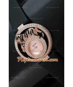 Le Cirque Animalier de Cartier Swiss Replica Montre avec Authentique Cristaux de Swarovski