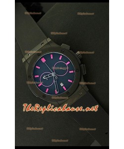 Hublot Vendome Chronograph Japanese Montre avec PVD