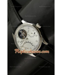 IWC Portuguese 7 Day Genuine Austrian Tourbillon Montre avec Cadran Métallique