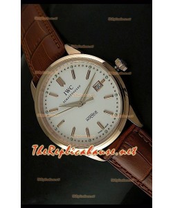 IWC Ingenieur Modified Swiss Replica Montre Boîtier Or Rose