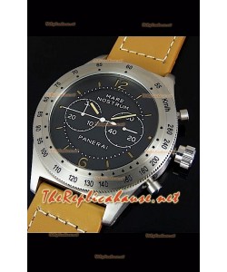 Panerai Mare Nostrum Japanese Montre avec Boîtier en Acier