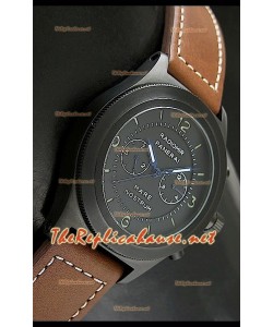Panerai Mare Nostrum Japanese Montre avec Boîtier PVD