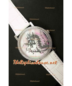 Piaget Altiplano Dragon Montre avec Mouvement à Quartz Japonais