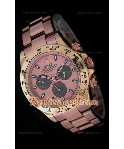 Rolex Daytona Everose Pink Gold Swiss Replica Montre