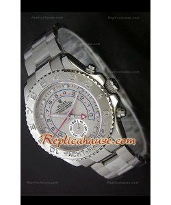 Rolex Replica Yachtmaster II Swiss Montre avec Cadran Beige