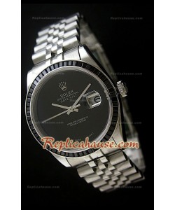 Rolex Datejust Swiss Replica Montre avec Cadran Noir