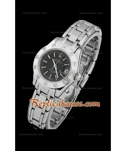 Rolex Datejust Femmes Swiss Replica Montre avec Cadran Noir