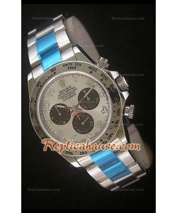 Rolex Daytona Swiss Replica Montre avec cadran en Acier