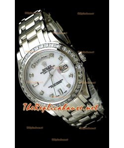 Rolex Day Date Swiss Replica Montre - Taille Moyenne - 37 mm en Acier