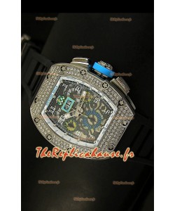 Richard Mille Edition Filippe Massa Reproduction Montre Suisse en Titane