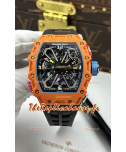 Montre Richard Mille RM35-03 Édition Rafael Nadal Quartz Orange TPT Super Clone