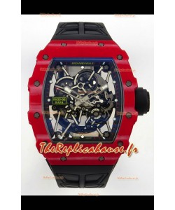Montre Richard Mille RM035-02 Rouge NTPT MVMNT Balancier libre Super Clone