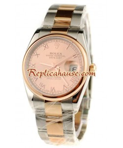 Rolex Replique Datejust Suisse Two Tone Montre